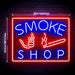 Smoke Shop Ultra-Bright LED Sign with Remote (Neon-Style, LED Technology) - Way Up Gifts