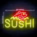 Sushi Ultra-Bright LED Sign with Remote (Neon-Style, LED Technology) - Way Up Gifts