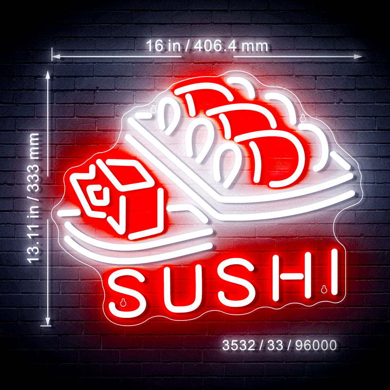 Sushi Flex Silicone LED Sign (Neon-Style, LED Technology) - LED Gift Works