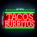 Mexican Tacos Burritos Ultra-Bright LED Sign with Remote (Neon-Style, LED Technology) - Way Up Gifts