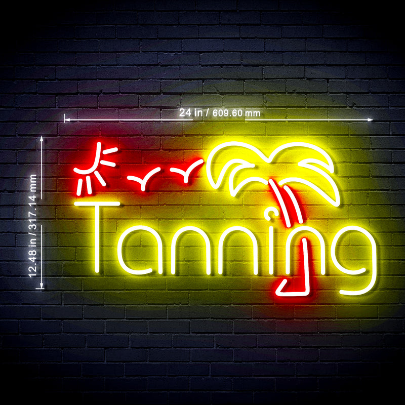 Tanning Ultra-Bright LED Sign with Remote (Neon-Style, LED Technology) - LED Gift Works