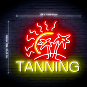 Tanning Ultra-Bright LED Sign with Remote (Neon-Style, LED Technology) - LED Gift Works
