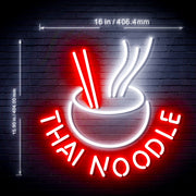 Thai Noodle Flex Silicone LED Sign (Neon-Style, LED Technology) - LED Gift Works