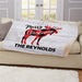 Personalized Merry Christmoose Sherpa Blanket - Cute Holiday Moose Christmas Blanket - Way Up Gifts