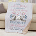 Personalized Every Love Story Is Beautiful Sherpa Blanket - Sentimental Gift Blanket - Way Up Gifts
