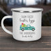 Farm Fresh Easter Eggs Camping Mug - Personalized Camper Mug with Easter Egg Theme - Way Up Gifts