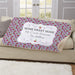 Personalized Cherries Sherpa Blanket - Fruity Cherry Pattern Throw - Way Up Gifts