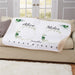 Personalized Frames With Leaves Baby Monthly Milestone 50X60 Sherpa Blanket - Baby Growth Tracker Blanket - Way Up Gifts