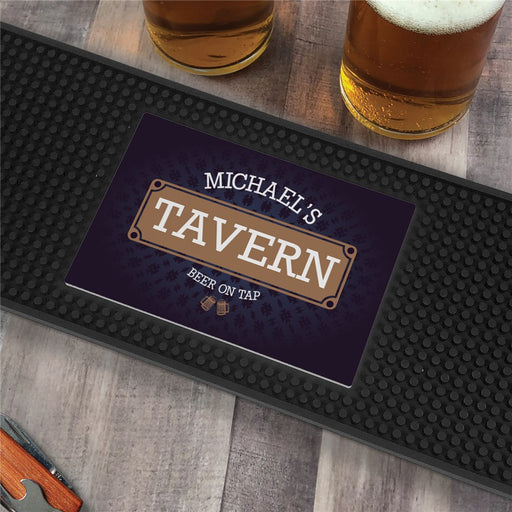 Personalized Tavern Bar Mat - LED Gift Works