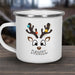 Reindeer Camper Mug - Personalized Christmas Camping Mug - Way Up Gifts