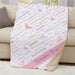 Personalized Beautiful Butterflies Static Word Art 50X60 Sherpa Blanket - Large Butterfly Word Art Blanket - Way Up Gifts