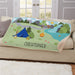 Personalized Camping 50X60 Sherpa Blanket - Large Cozy Camping Blanket - Way Up Gifts