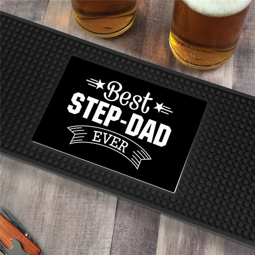 Personalized Best Ever Bar Mat - LED Gift Works