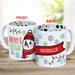 Snowman Christmas Mug - Personalized Holiday Hot Chocolate Mug - Way Up Gifts