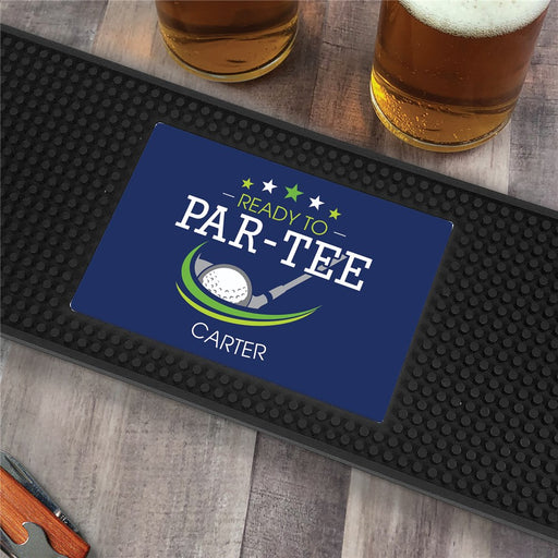 Personalized Ready To Par-Tee Bar Mat - LED Gift Works