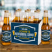 Personalized Beer Removal Service Bottle Carrier & Labels - Way Up Gifts