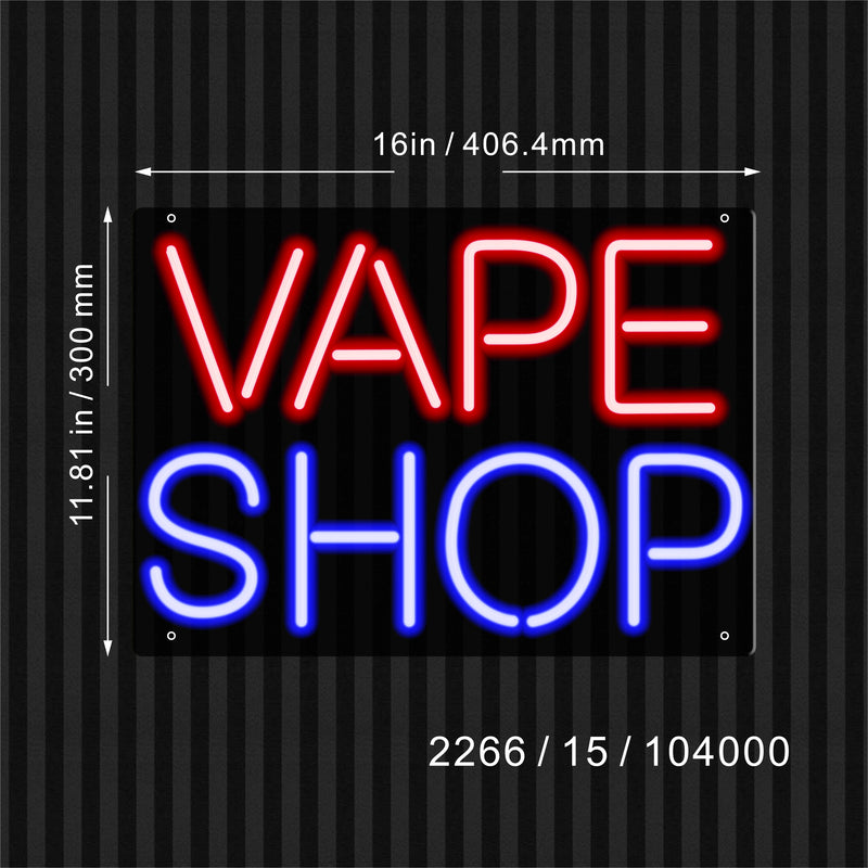 Vaporizers Vape Shop Flex Silicone LED Sign (Neon-Style, LED Technology) - LED Gift Works