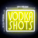 Vodka Shots Bar Flex Silicone LED Sign (Neon-Style, LED Technology) - Way Up Gifts