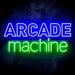 Arcade Machine Ultra-Bright LED Sign with Remote (Neon-Style, LED Technology) - Way Up Gifts