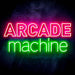 Arcade Machine Ultra-Bright LED Sign with Remote (Neon-Style, LED Technology) - Way Up Gifts
