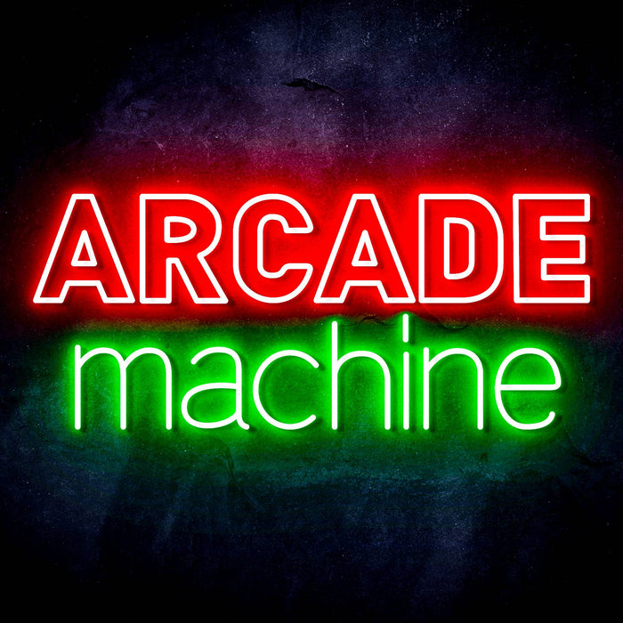 Arcade Machine Ultra-Bright LED Sign with Remote (Neon-Style, LED Technology) - Way Up Gifts