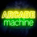 Arcade Machine Ultra-Bright LED Sign with Remote (Neon-Style, LED Technology) - Way Up Gifts