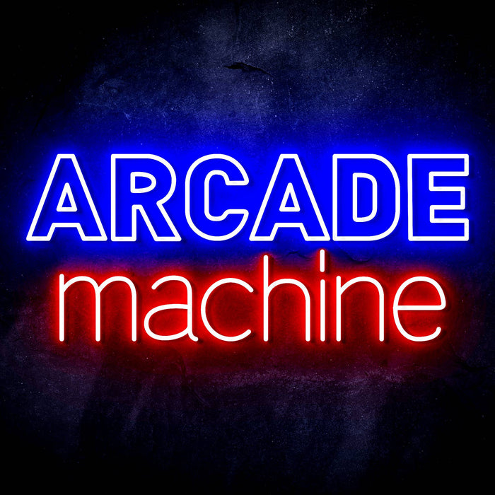 Arcade Machine Ultra-Bright LED Sign with Remote (Neon-Style, LED Technology) - Way Up Gifts