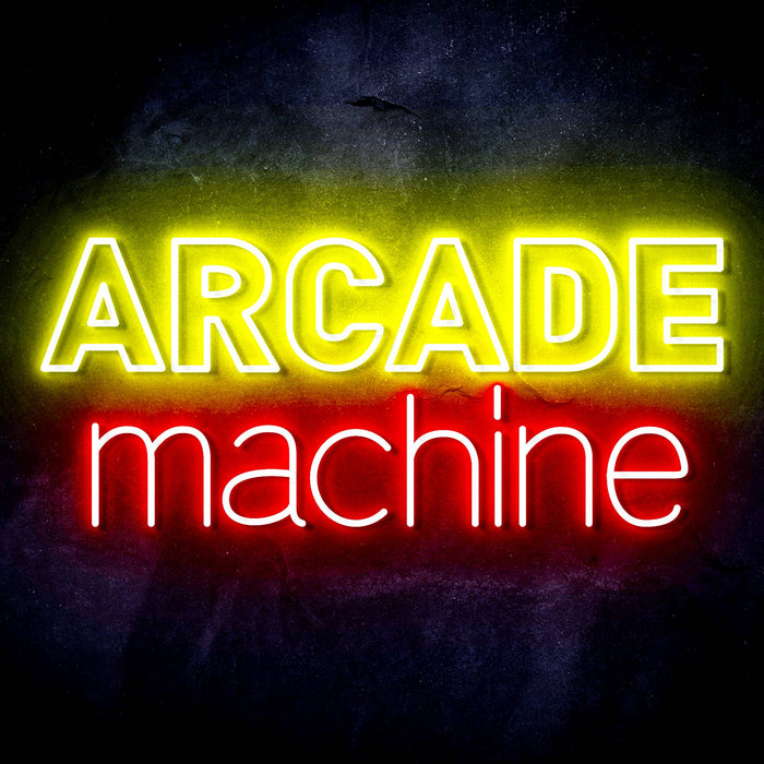 Arcade Machine Ultra-Bright LED Sign with Remote (Neon-Style, LED Technology) - Way Up Gifts