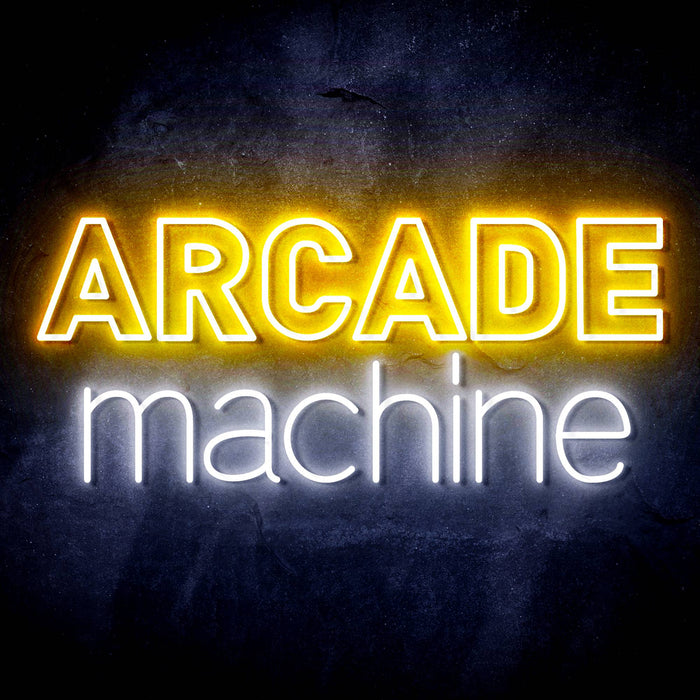 Arcade Machine Ultra-Bright LED Sign with Remote (Neon-Style, LED Technology) - Way Up Gifts