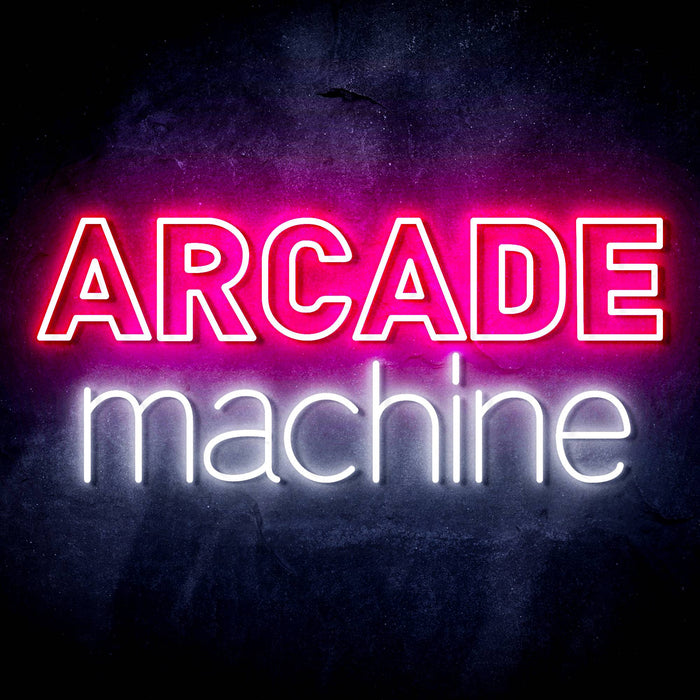 Arcade Machine Ultra-Bright LED Sign with Remote (Neon-Style, LED Technology) - Way Up Gifts