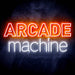 Arcade Machine Ultra-Bright LED Sign with Remote (Neon-Style, LED Technology) - Way Up Gifts