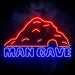 Man Cave Ultra-Bright LED Sign with Remote (Neon-Style, LED Technology) - Way Up Gifts
