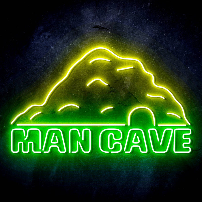 Man Cave Ultra-Bright LED Sign with Remote (Neon-Style, LED Technology) - Way Up Gifts