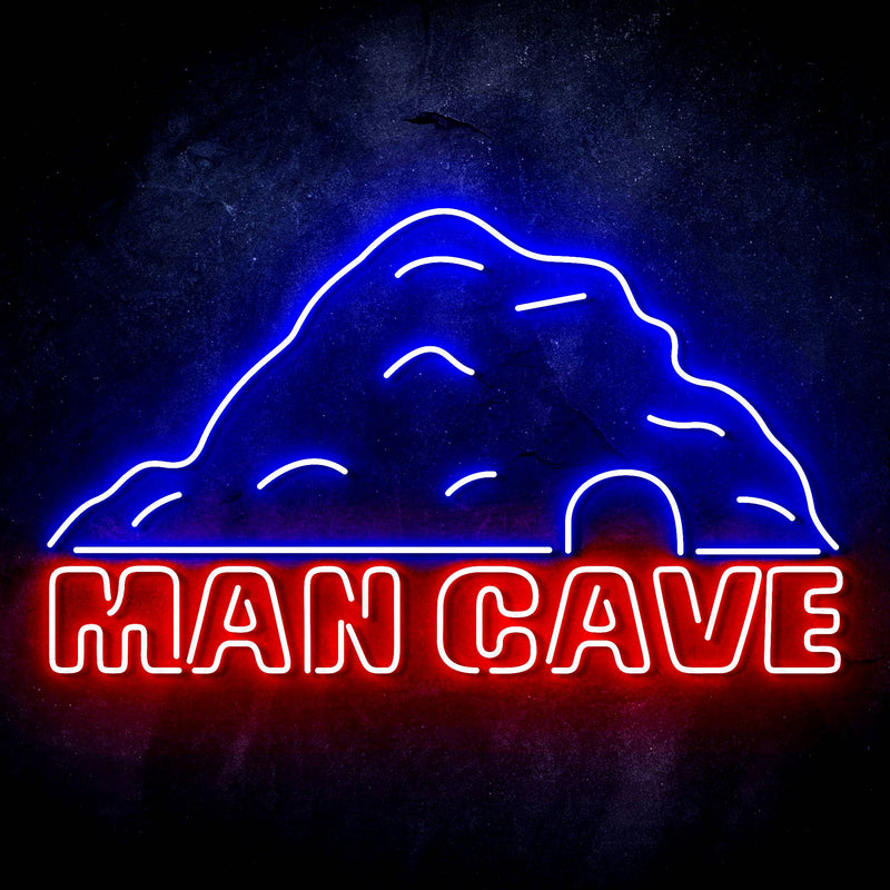 Man Cave Ultra-Bright LED Sign with Remote (Neon-Style, LED Technology) - LED Gift Works