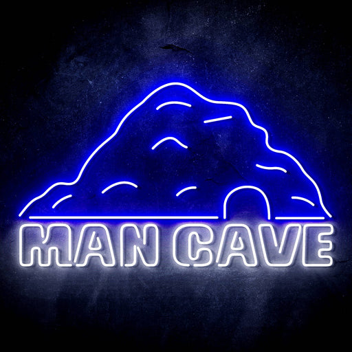 Man Cave Ultra-Bright LED Sign with Remote (Neon-Style, LED Technology) - Way Up Gifts