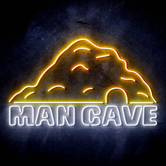 Man Cave Ultra-Bright LED Sign with Remote (Neon-Style, LED Technology) - Way Up Gifts