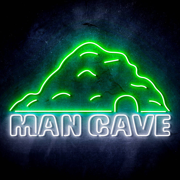 Man Cave Ultra-Bright LED Sign with Remote (Neon-Style, LED Technology) - Way Up Gifts
