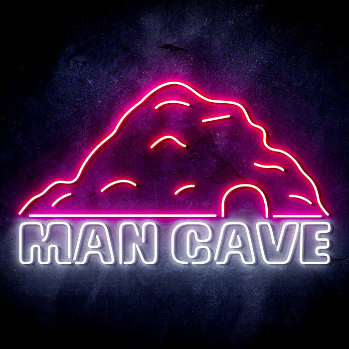 Man Cave Ultra-Bright LED Sign with Remote (Neon-Style, LED Technology) - Way Up Gifts