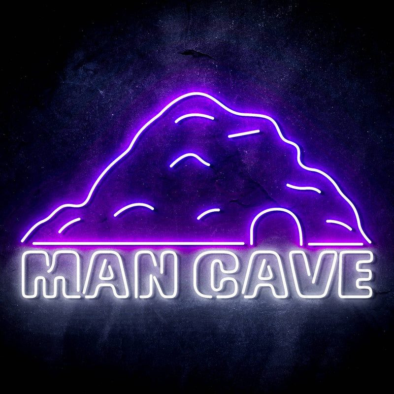 Man Cave Ultra-Bright LED Sign with Remote (Neon-Style, LED Technology) - LED Gift Works