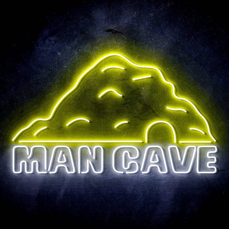 Man Cave Ultra-Bright LED Sign with Remote (Neon-Style, LED Technology) - LED Gift Works