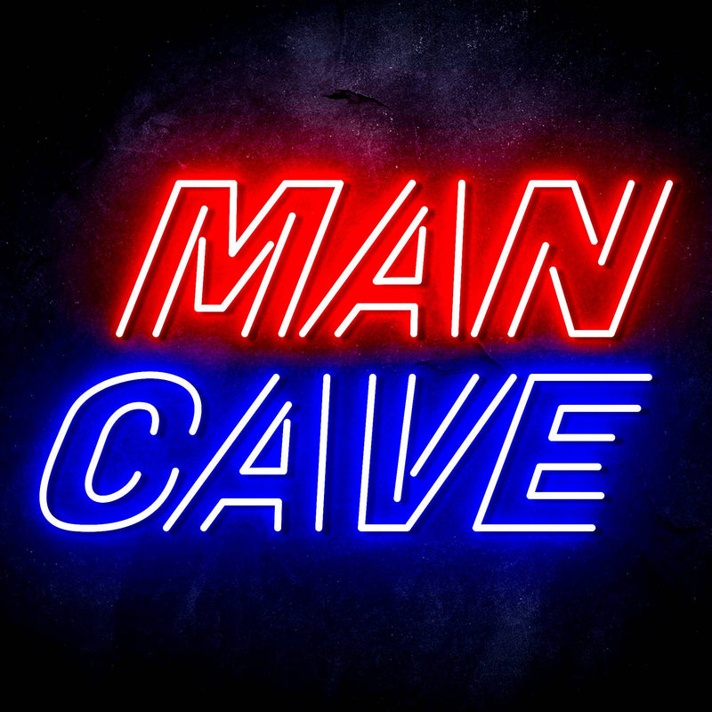 Man Cave Ultra-Bright LED Sign with Remote (Neon-Style, LED Technology) - LED Gift Works