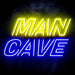 Man Cave Ultra-Bright LED Sign with Remote (Neon-Style, LED Technology) - Way Up Gifts