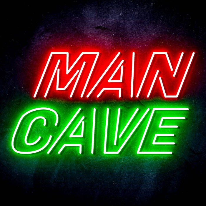 Man Cave Ultra-Bright LED Sign with Remote (Neon-Style, LED Technology) - Way Up Gifts