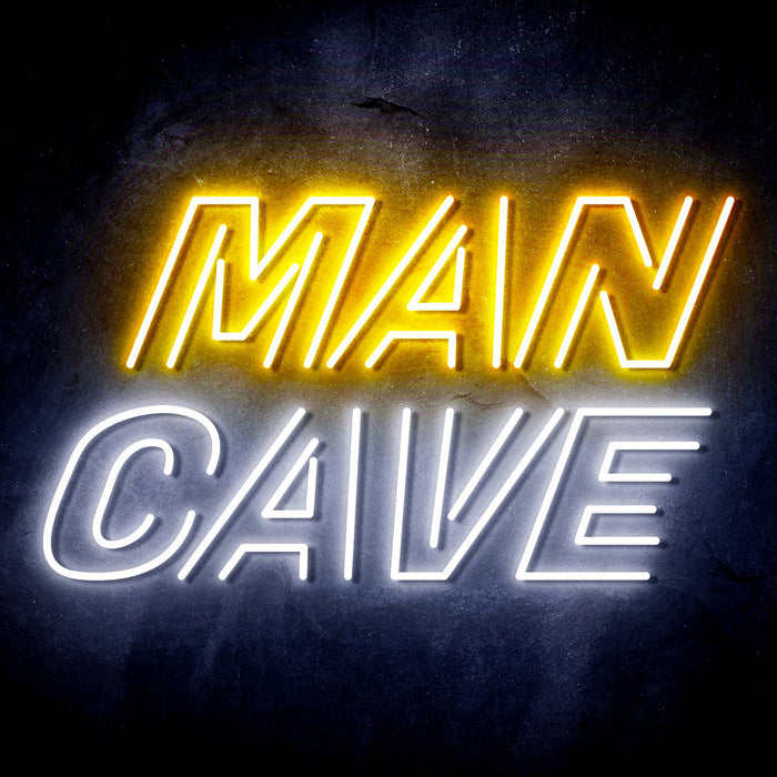 Man Cave Ultra-Bright LED Sign with Remote (Neon-Style, LED Technology) - Way Up Gifts