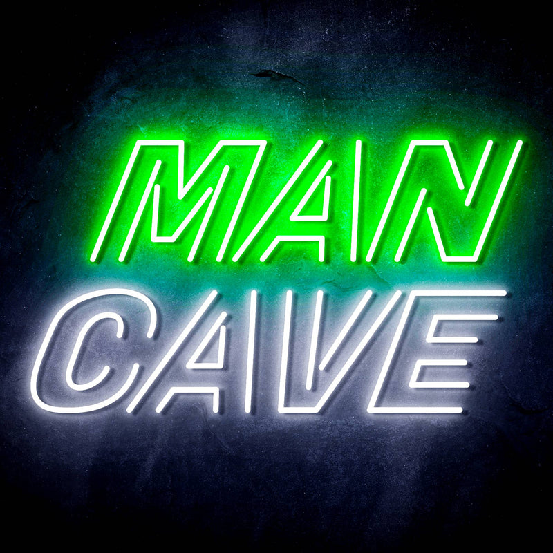 Man Cave Ultra-Bright LED Sign with Remote (Neon-Style, LED Technology) - LED Gift Works
