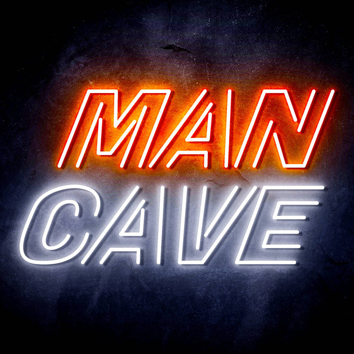 Man Cave Ultra-Bright LED Sign with Remote (Neon-Style, LED Technology) - Way Up Gifts
