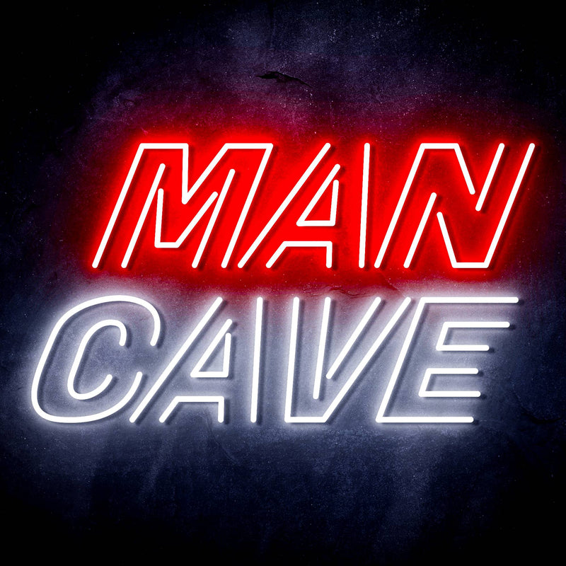 Man Cave Ultra-Bright LED Sign with Remote (Neon-Style, LED Technology) - LED Gift Works