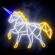 Origami Unicorn Ultra-Bright LED Sign with Remote (Neon-Style, LED Technology) - LED Gift Works