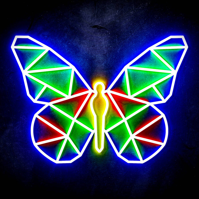 Origami Butterfly Ultra-Bright LED Sign with Remote (Neon-Style, LED Technology) - Way Up Gifts