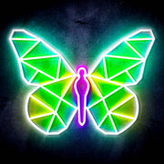 Origami Butterfly Ultra-Bright LED Sign with Remote (Neon-Style, LED Technology) - LED Gift Works